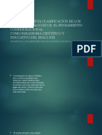 Hacia Una Nueva Clasificación de Los Modelos Pedagógicos - El Pensamiento Configuracional Como Paradigma Científico y Educativo Del Siglo Xxi