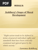 Kohlberg's Stages of Moral Development