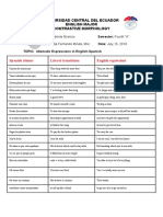 Universidad Central Del Ecuador English Major Contrastive Morphology