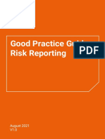 Good Practice Guide: Risk Reporting: Government Finance Function