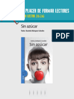 PLAN LECTOR. Sin Azúcar. Texto - Daniela Márquez Colodro