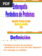 Perdida Excesiva de Proteinas