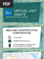 Virtual Visit Onsite-Melham Construction Corporation