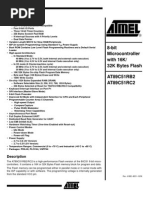 8-Bit Microcontroller With 16K/ 32K Bytes Flash AT89C51RB2 AT89C51RC2