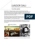 Salvador Dali - Surrealism A Essay Example