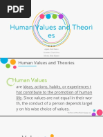 Human Values and Theories