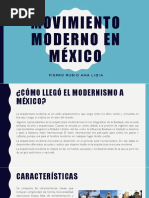 Movimiento Moderno en México y Expresionismo Arq. en México