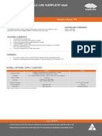 SA/AS 1548 - PT460NR (L0, L20) XLERPLATE Steel: Plate - PL Pressure Vessel - PV