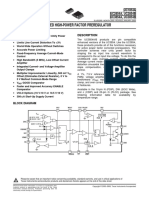 Advanced High-Power Factor Preregulator: Features Description