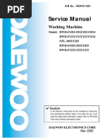 Service Manual: Washing Machine