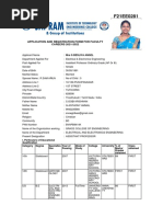 Application and Registration Form For Faculty CAREERS 2021-2022