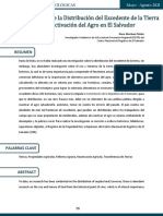 Abordaje Registral de La Distribución Del Excedente de La Tierra para La Reactivación Del Agro en El Salvador