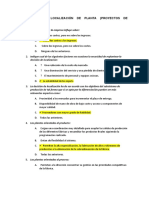 Ejercicios de Localización de Planta