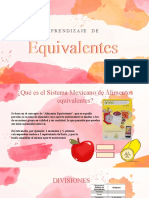 Expo Equivalentes Nutrición