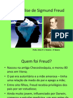 A Psicanálise de Sigmund Freud