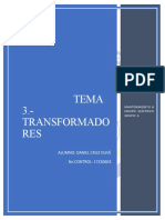 Daniel Cruz Olivé - Tema 3 Transformadores