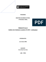 Análisis de La Sentecia Casatoria 413-2014-Lambayeque