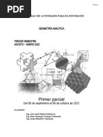 Geometria Analitica Primer Parcial