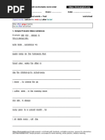 Simple Present 20 Signal Words Word Order