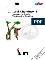 General Chemistry 1: Quarter 2 - Module 2 The Chemical Bonding