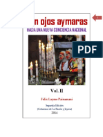 Con Ojos Aymaras Hacia Una Nueva Conciencia Nacional - Félix Layme Pairumani