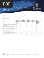 Questionnaire DAR 5 Dimensions of Anger Reactions