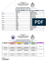 MANGA IS CLASS PROGRAM For S.Y. 2021 - 2022