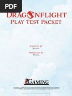 Dragonflight - Play Test Packet