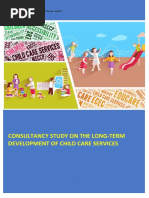 Consultancy Study On The Long-Term Development of Child Care Services