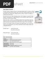 Jeol Smart Coater: Basic Specifications