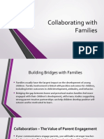 Collaborating With Families