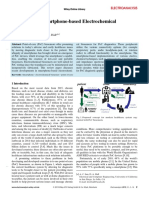 Point of Care Smartphone Based ElectrochemicalBiosensing