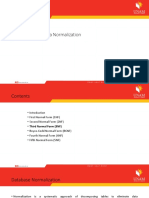 Unit 5: Data Normalization