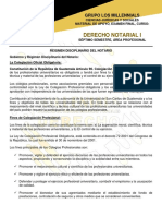 DERECHO NOTARIAL I, Segundo Examen