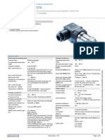 Pressure Measurement: Pressure Sensor For General Air and Gas Applications - Stainless Steel CTX-#.#.#.###.#