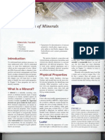 Properties of Minerals: Materials Needed