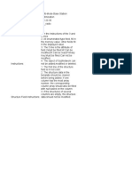 TDD - ICM (F1800) Baseline Default Parameters