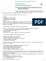 Escala de Avaliação Da Reação de Retração Prolongada Da Criança Pequena