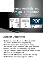 Systems Analysis and Design 10 Edition: Chapter 11 - Managing Systems Implementation