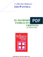 El Matrimono y La Familia en La Vida Cristiana