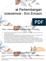 Peringkat Perkembangan Sosioemosi Erik Erikson