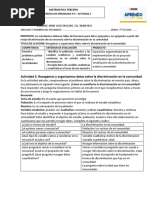 FICHA COMPLEMENTARIA N°1 MATEMÁTICA 3ro EDA N°5