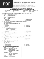 PAS B Inggris Sem 1 Kelas 7