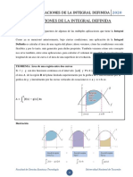 Cii - Aplicaciones de La Integral Definida - 2021