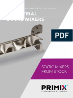 Industrial Static Mixers Static Mixers: Static Mixers From Stock Static Mixers From Stock