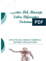 Efectos Del Masaje Sobre Diferentes Sistemas - PPT LISTO