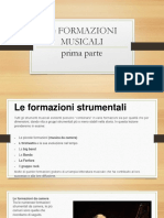 Formazioni Musicali - Prima Parte 1