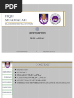 Isb540 - Mudharabah