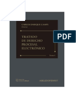 Tratado de Derecho Procesal Electrónico Tomo I