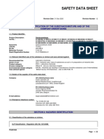 Safety Data Sheet: Section 1: Identification of The Substance/Mixture and of The Company/Undertaking